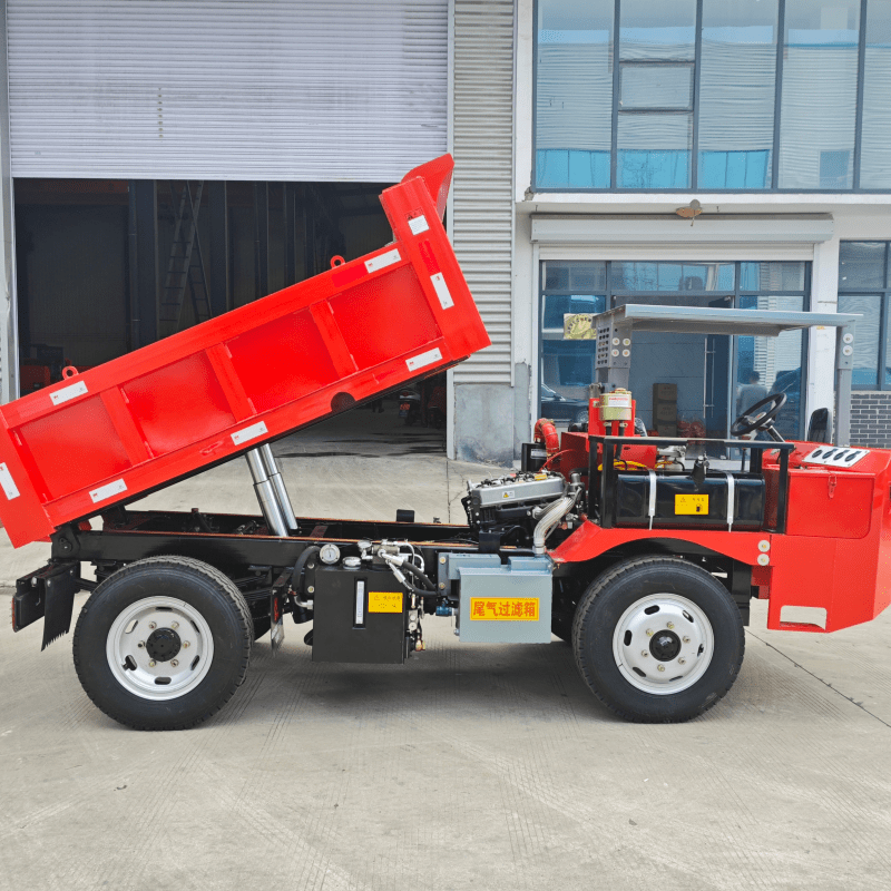 Camión de transporte subterráneo