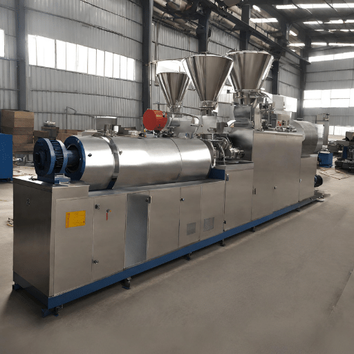 Máquina de extrusión reactiva