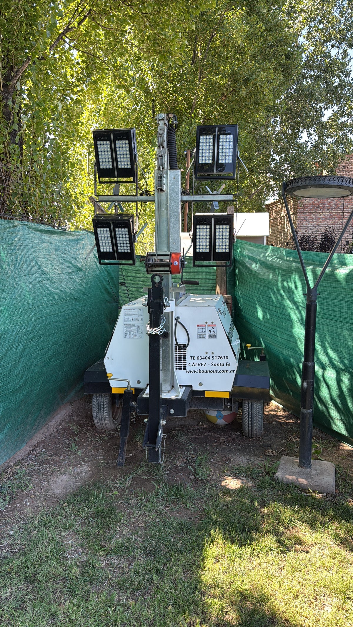 Torre de Iluminação Bounous TAB LED Diesel – 2023