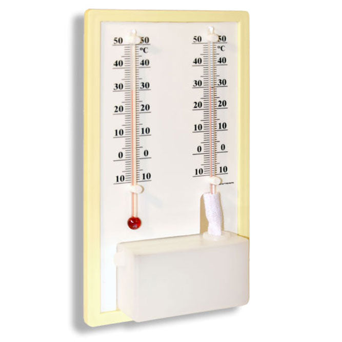 Termómetro de bulbo húmedo