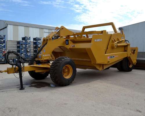 Pala de arrastre hidráulica