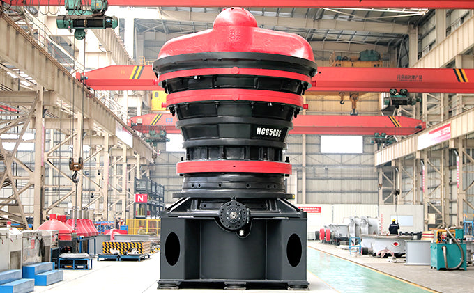 Trituradora de giratoria