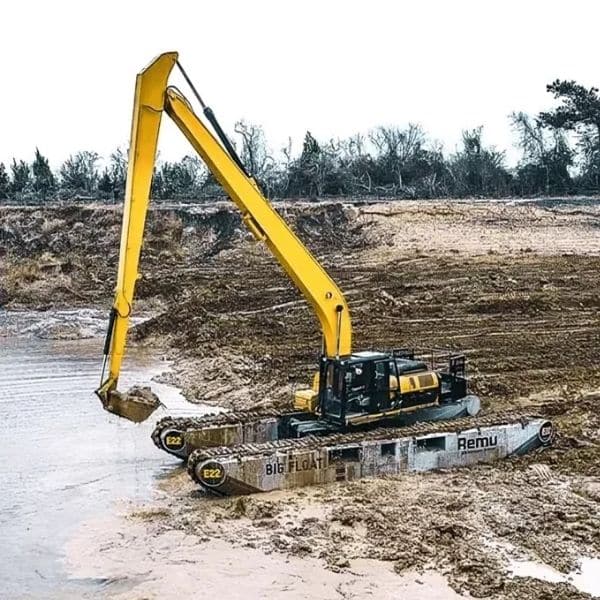 Excavadora anfibia
