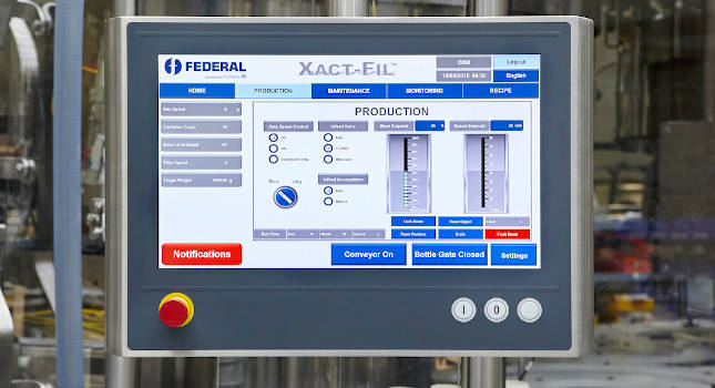 Panel de control HMI