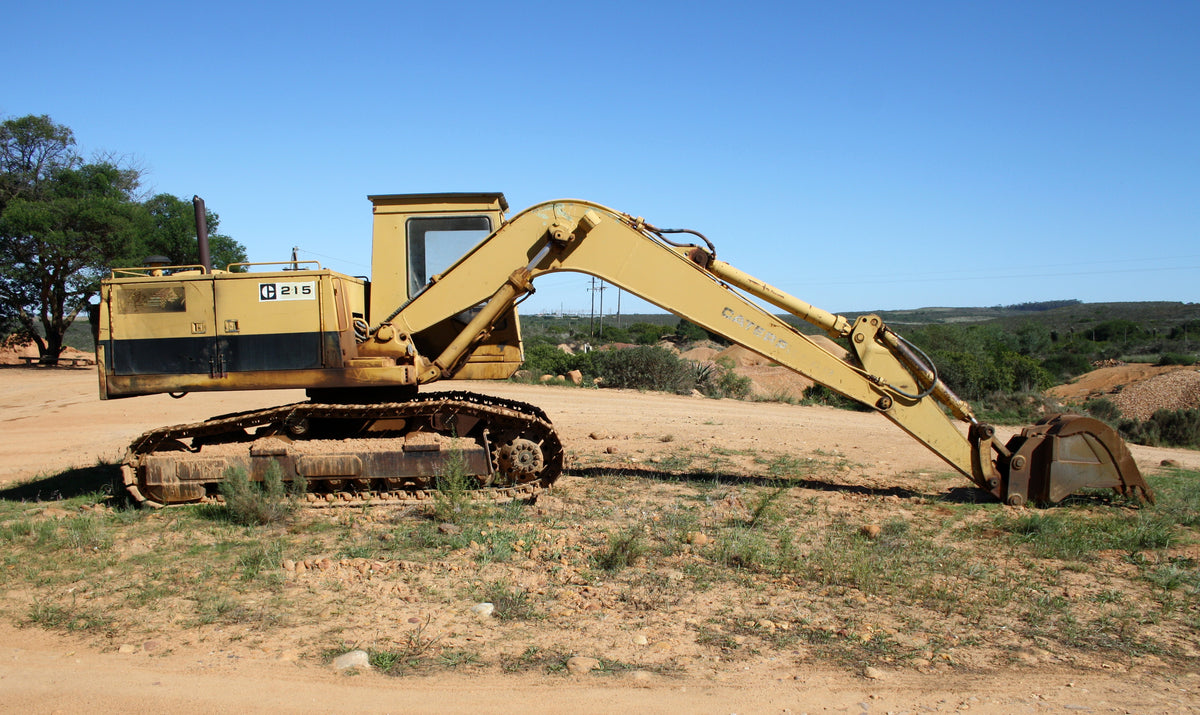 Excavadora CAT 320 usada lista para obra