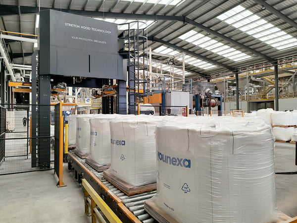 Máquina de stretch wrap