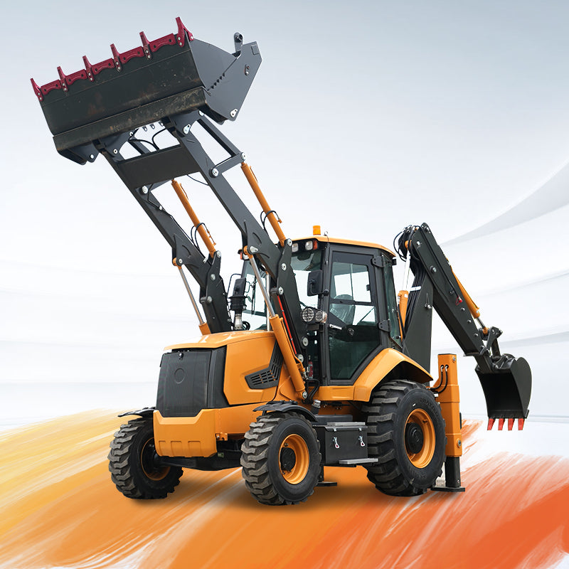 Retroexcavadora de 4WD