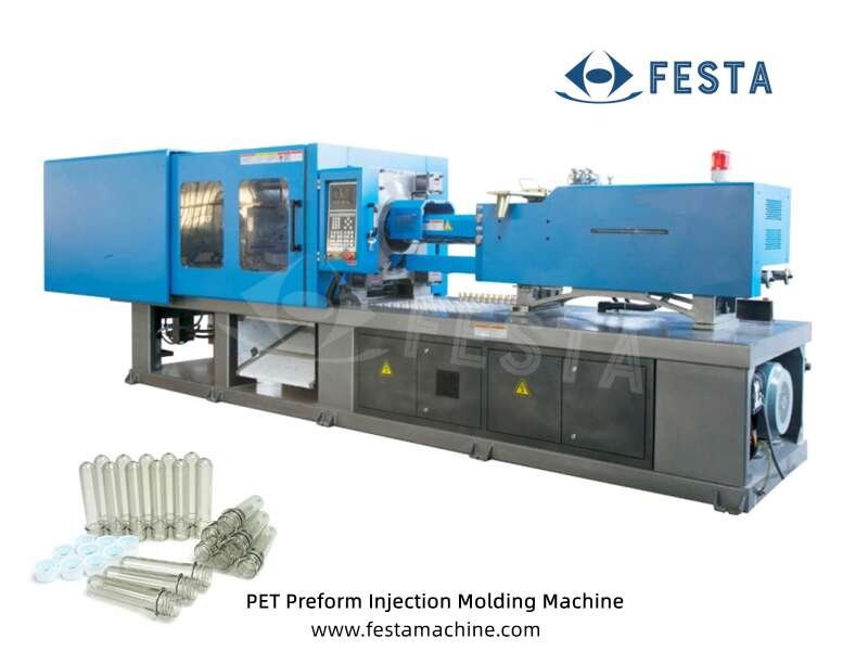 Máquina de moldeo por inyección de PET