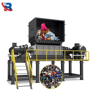Máquina de trituración de residuos textiles (Textile Waste Shredding Machine)