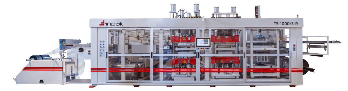 Termoformadora de doble placa