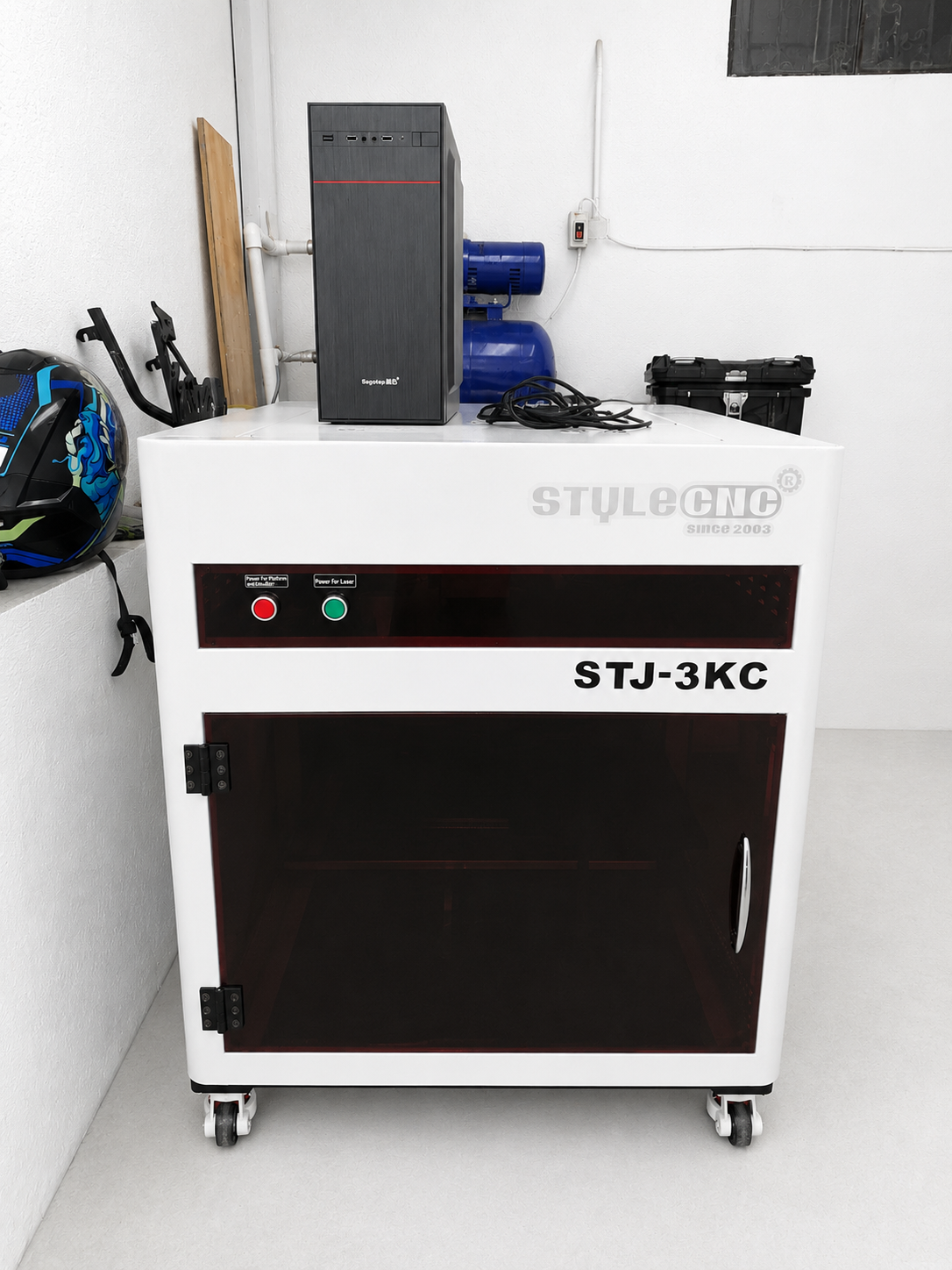 Máquina a laser 3D para gravação em cristal STYLECNC STJ-3KC