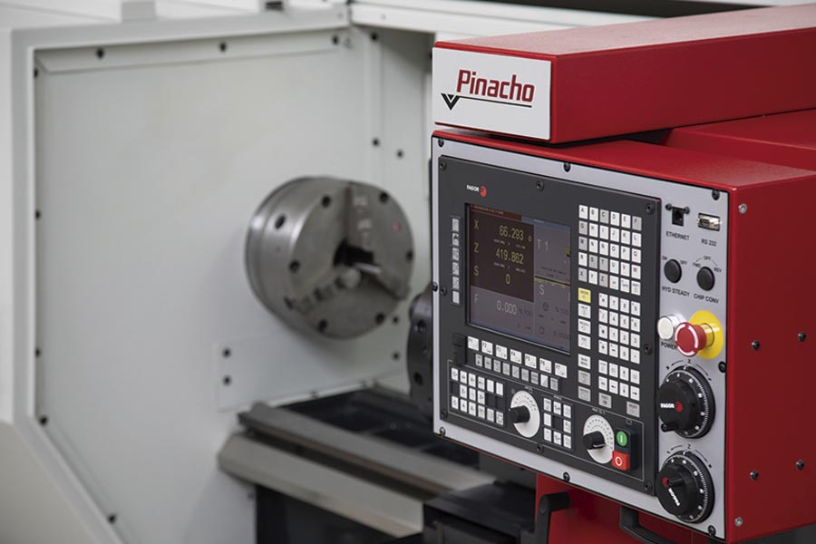 Torno CNC automatizado