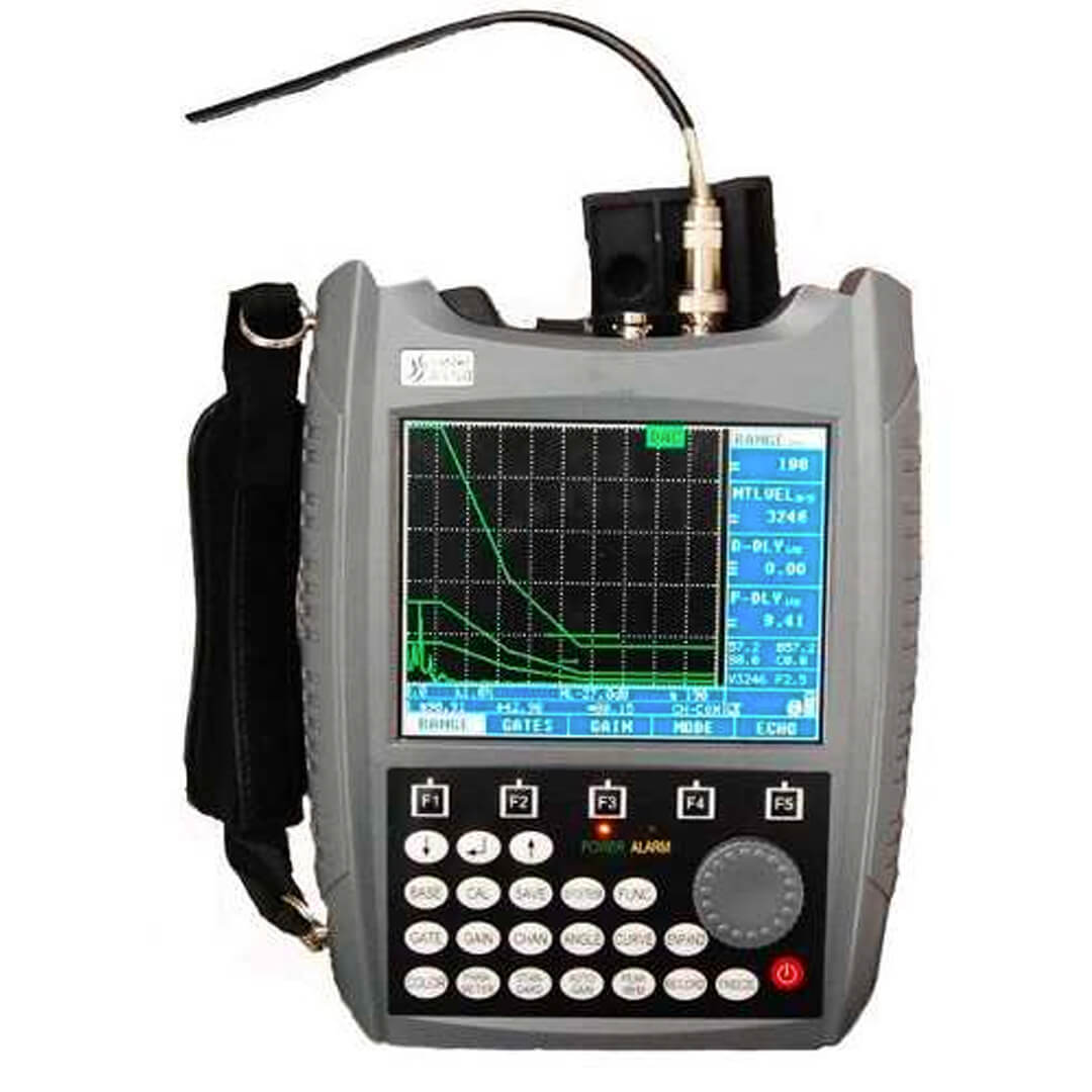 Detector de defectos por ultrasonido