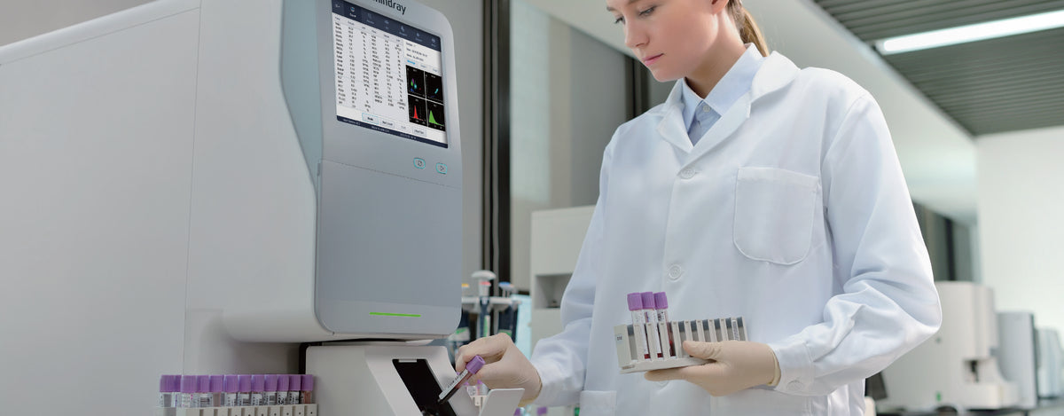 Analizador de sangre automatizado