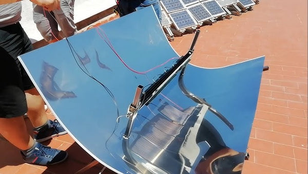 Colector solar parabólico