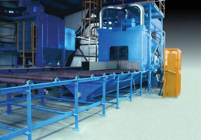 Máquina de granallado