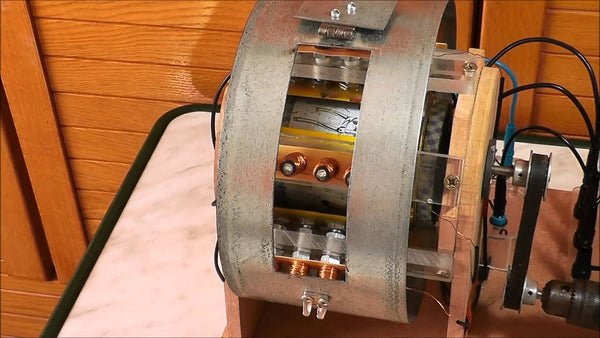 Alternador de imanes permanentes