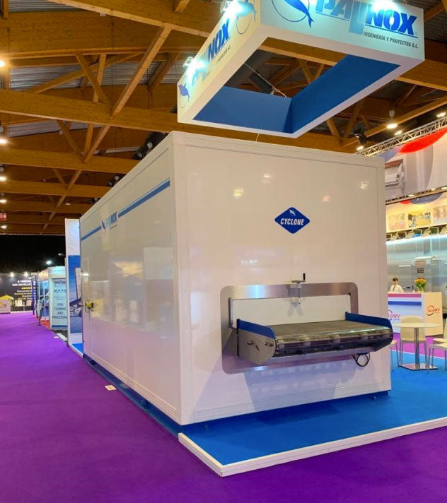 Túnel de congelación IQF