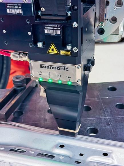 Escáner láser para soldaduras