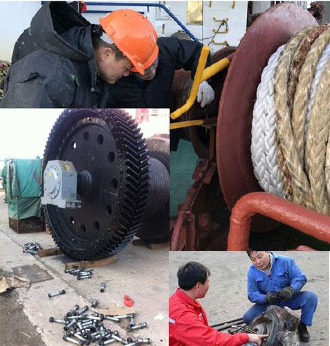 Molinete de ancla (windlass)