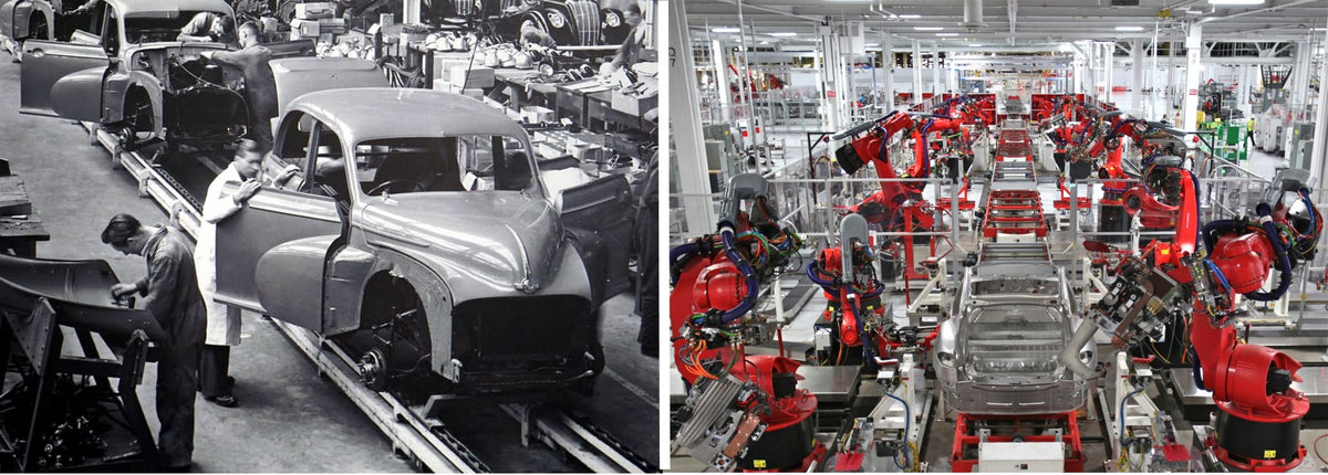 Sistema de producción automatizado usado de alta eficiencia