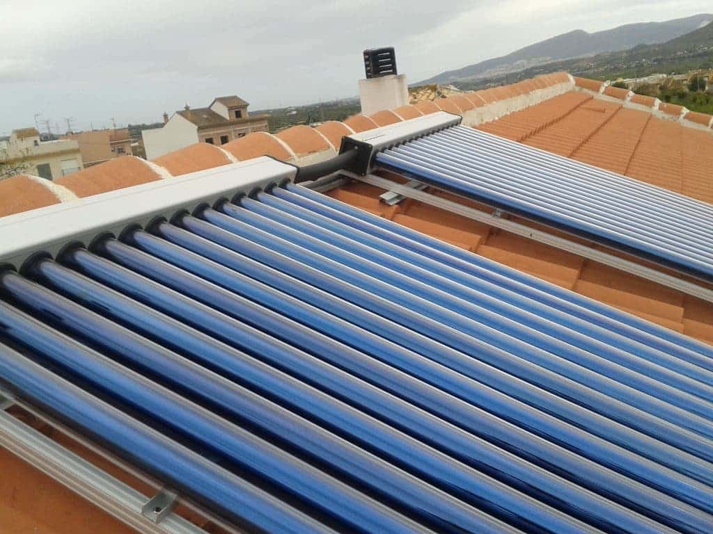 Panel solar térmico