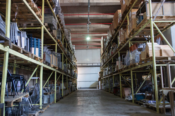 Estante industrial metálica