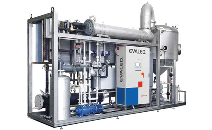 Unidad de evaporación industrial