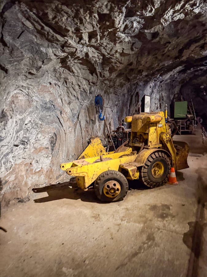Excavadora de minería subterránea